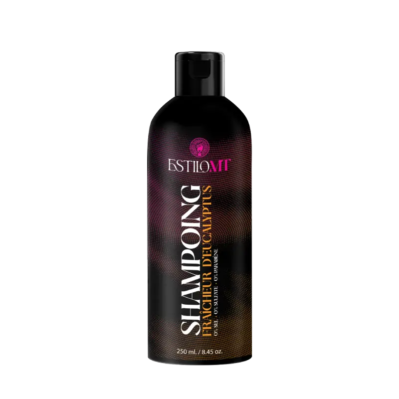 Shampoing Fraîcheur D’Eucalyptus (1L, 500 ml, 250ml) - Image 2