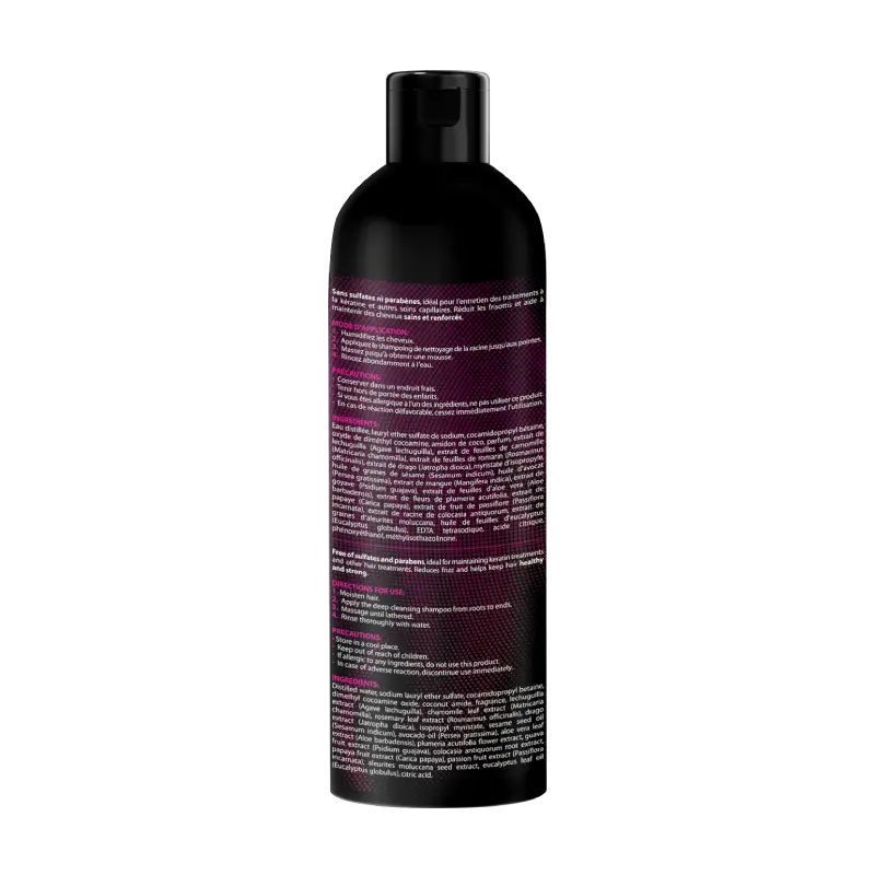 Shampoing Fraîcheur D’Eucalyptus (1L, 500 ml, 250ml) - Image 4