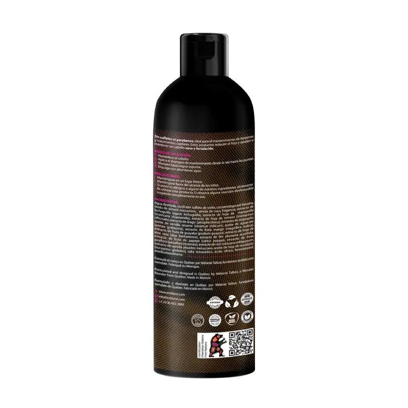 Shampoing Fraîcheur D’Eucalyptus (1L, 500 ml, 250ml) - Image 5
